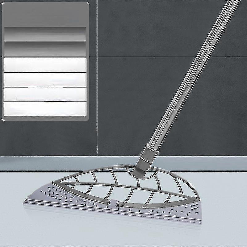Multifunction Magic Broom, 2-in-1 Sweeper, Rubber Squeegee Broom For Floor, Scraping Silicone Broom Super Sweeper