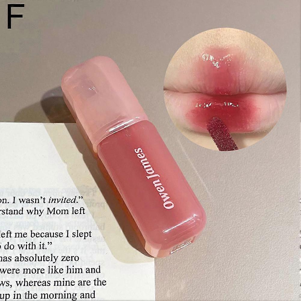 Mirror Lip Gloss Hydrating Plumping Long Lasting Shine 6 Colors Lightweight Non Sticky Portable
