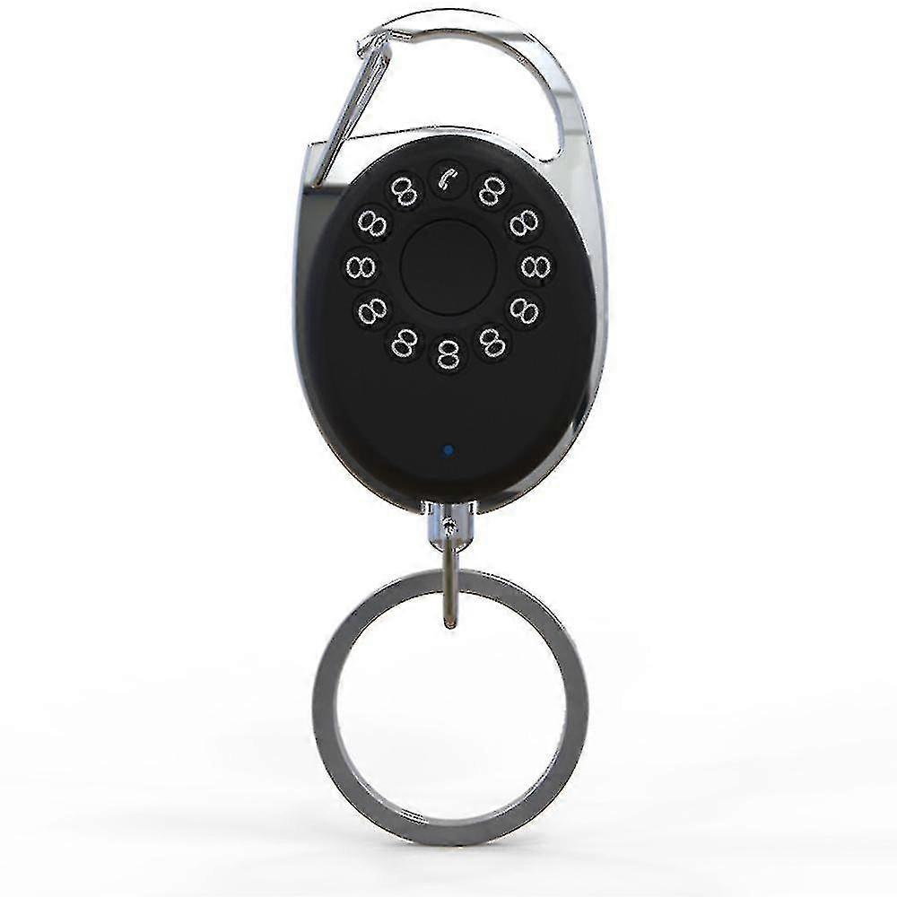 Smart Alarm Reminder 2-Way Anti-Lost Device with Key Ring Bluetooth-Compatible