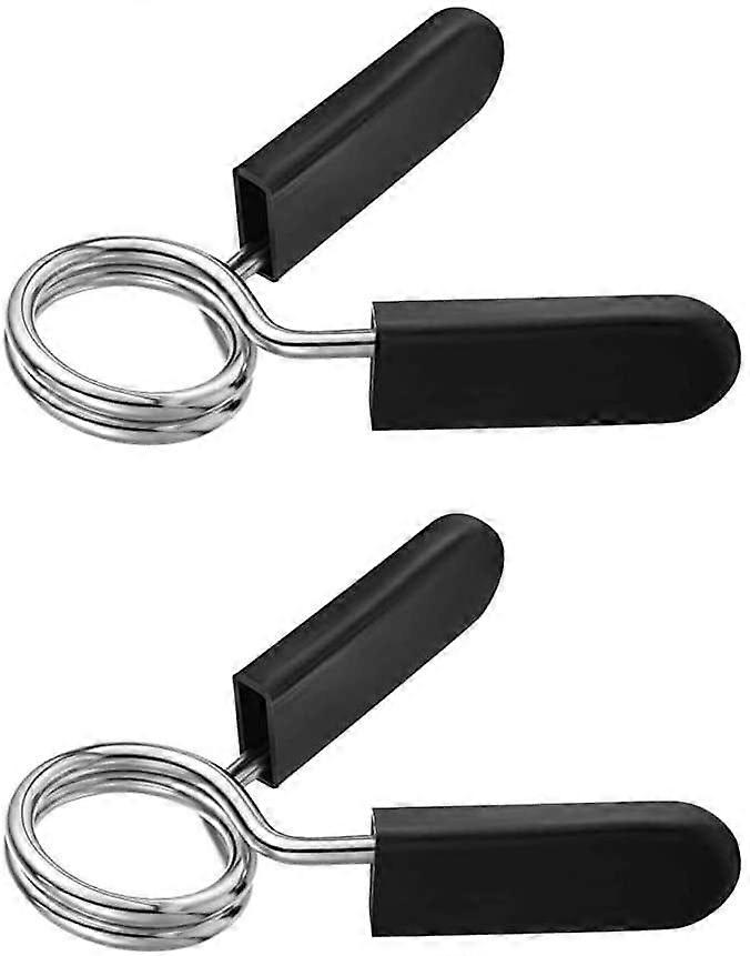 Heldig Spring Clasps - 1 Pair Dumbbell Clasps, Spring Clip for Dumbbell Collars, Spring Clip Clasp for Dumbbells, Exercise, Weightlifting, Dumbbell At