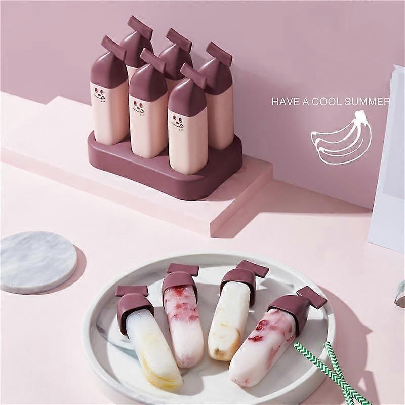 Homemade Ice Mold Ice Stick Molds Silicone Ice Cream Popsicle Molds Ice Maker