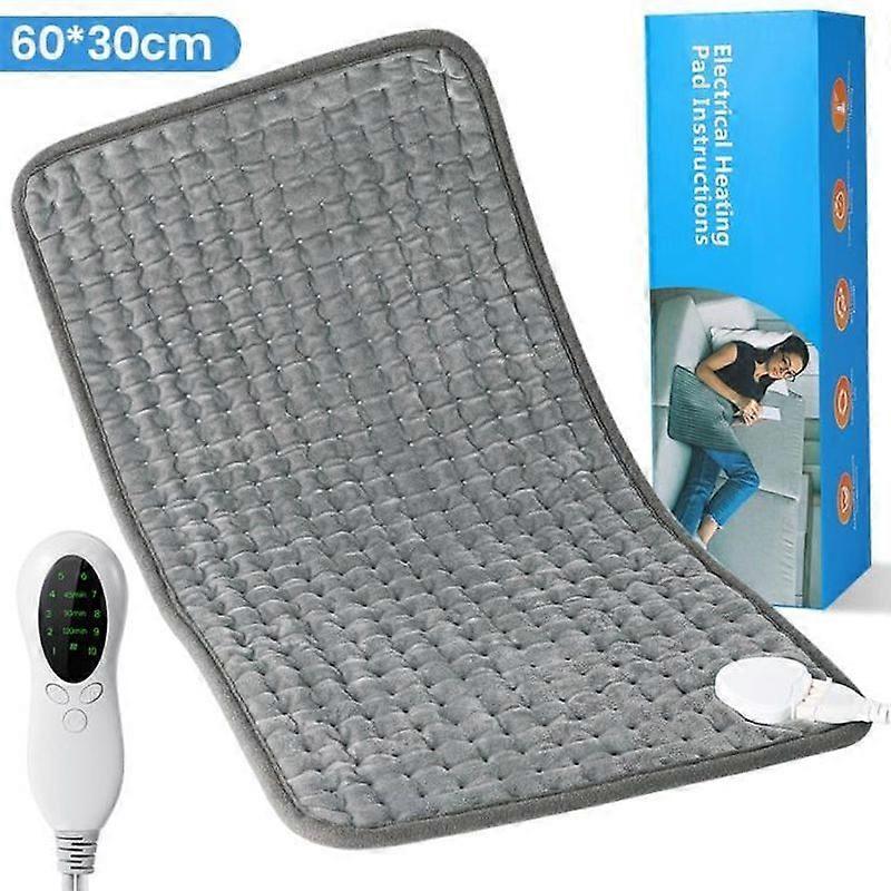 PIMPIMSKY 75W Electric Heating Pad 60 x 30cm Fast Heating with Controller 10 Adjustable Heating Levels 30 C to 70 C