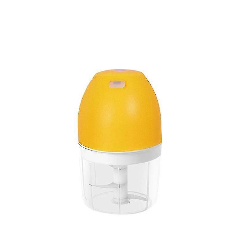Wireless Electric Garlic Grinder1pcs, Yellow)