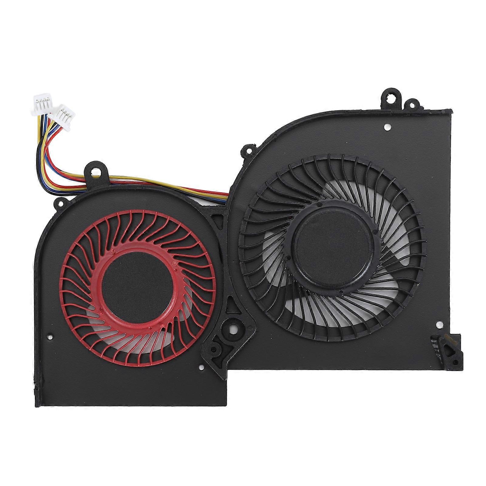 Laptop Cooling Fan for MSI Replacement Low Noise Efficient Cooling 4 Pin Cooling Fan for MSI GS65 GS65VR P65 MS 16Q4 MS 16Q5 GPU