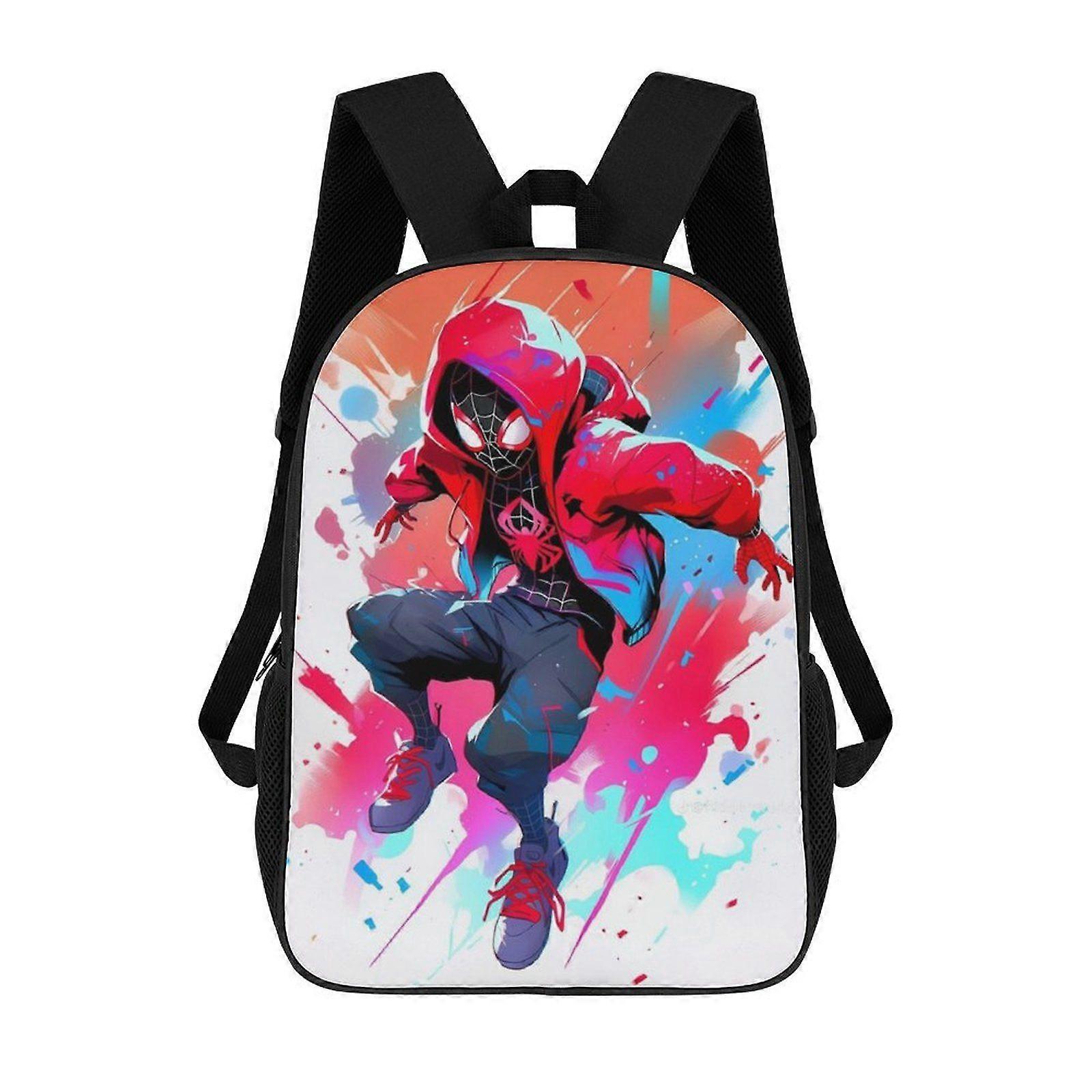 i2145 Miles Morales Backpack Shoulders DaypackBag Work Travel Classic Unisex Backpack kli2145