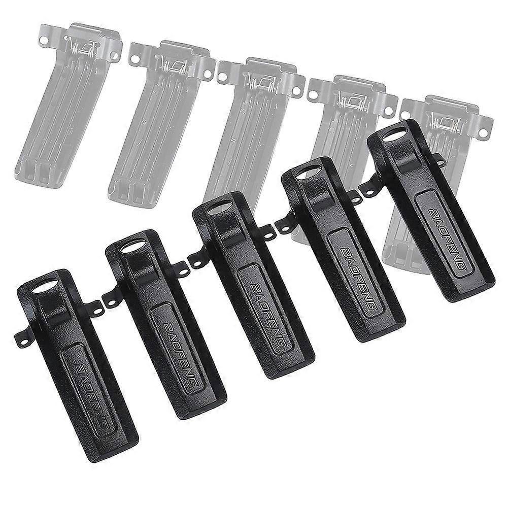 10pcs Waist Belt Clip Clamp for Baofeng UV‑82UV‑8D UV‑82L for GT‑5TP Two Way Radio