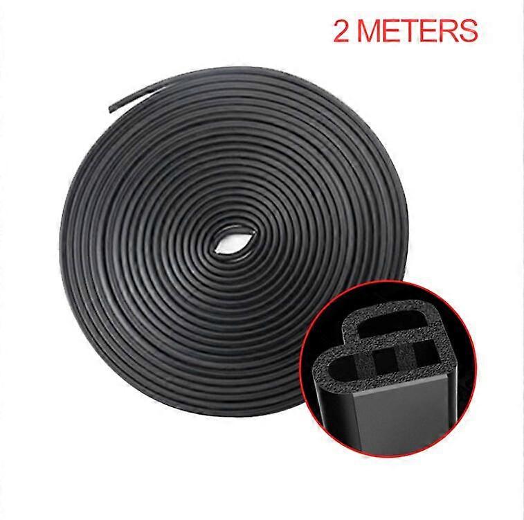 Car Door Rubber Seal Strips Auto Double Layer Sealing Stickers For Renault Talisman Captur Espace Clio Megane Koleos Scenic 4