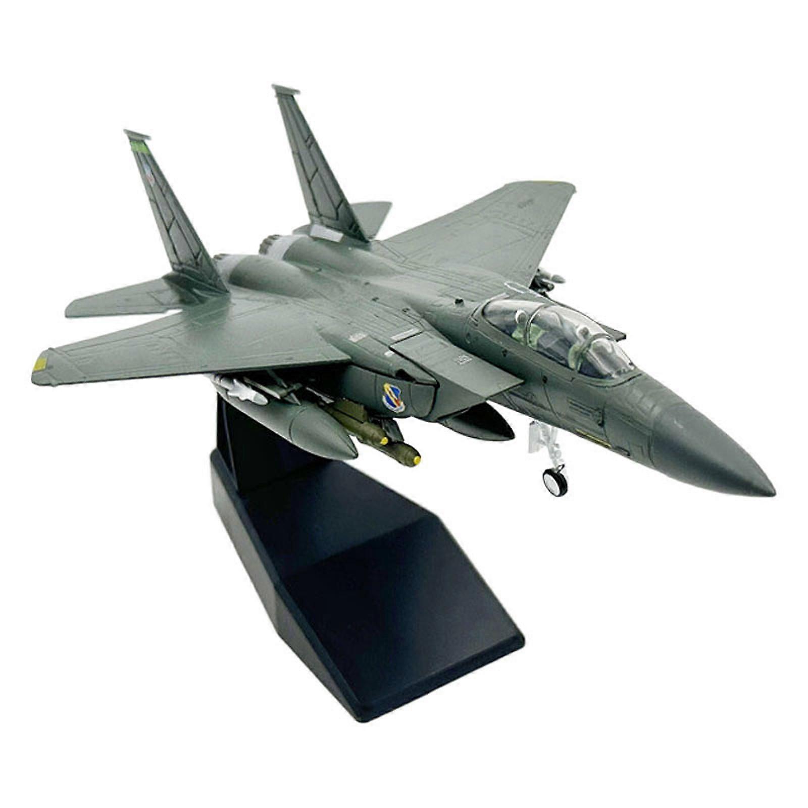 1/100 Scale Fighter Aircraft Model Gift Airplane Model for Shelf Bar Cabinet