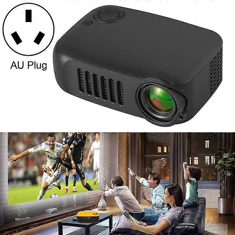 A2000 1080P Mini Portable Smart Projector Children Projector, AU Plug
