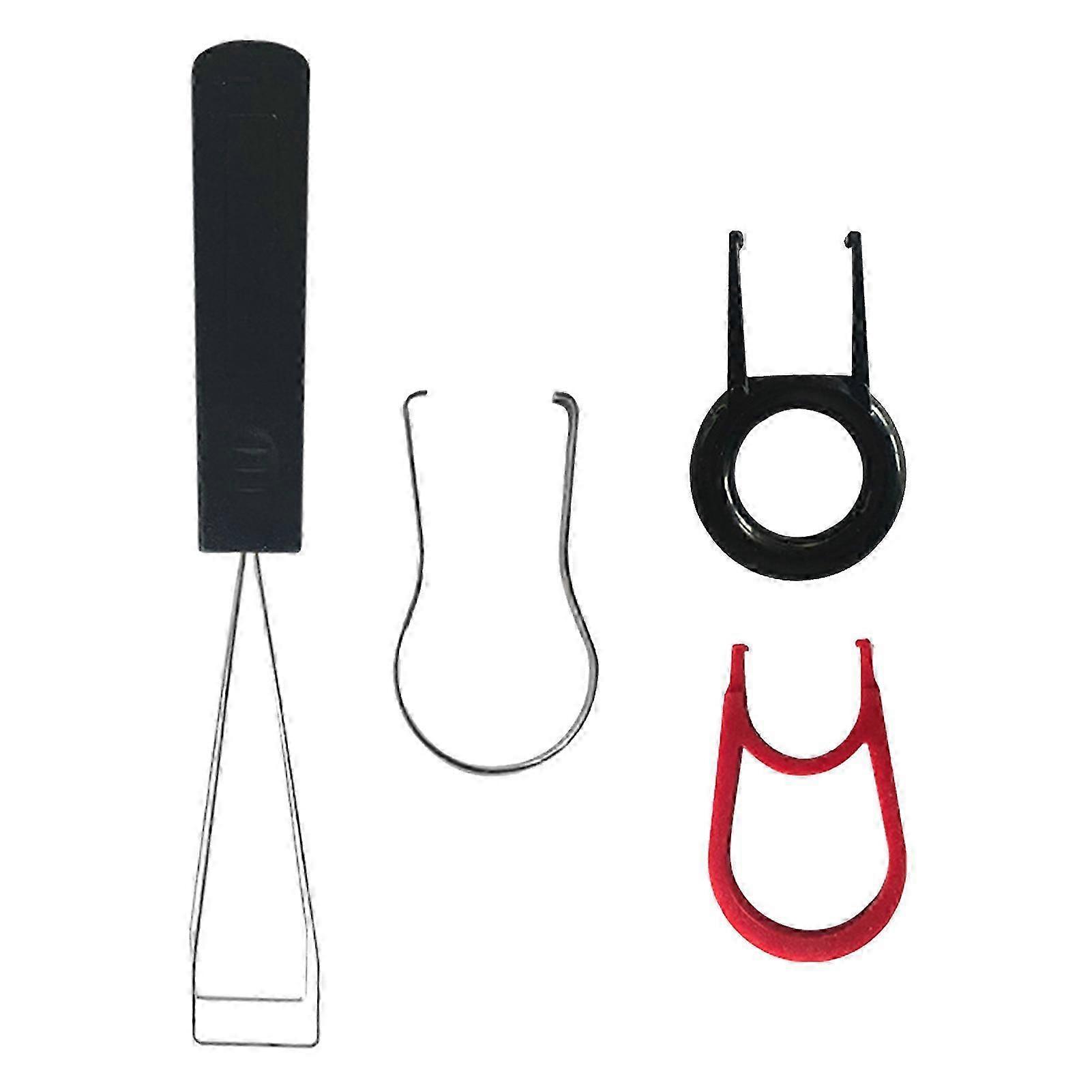 4Pc/Set C-200 Switch Puller Convenient Labor-saving Metal Long-lasting Switch Keycap Puller Removing Tool Kit for Mechanical Keyboard