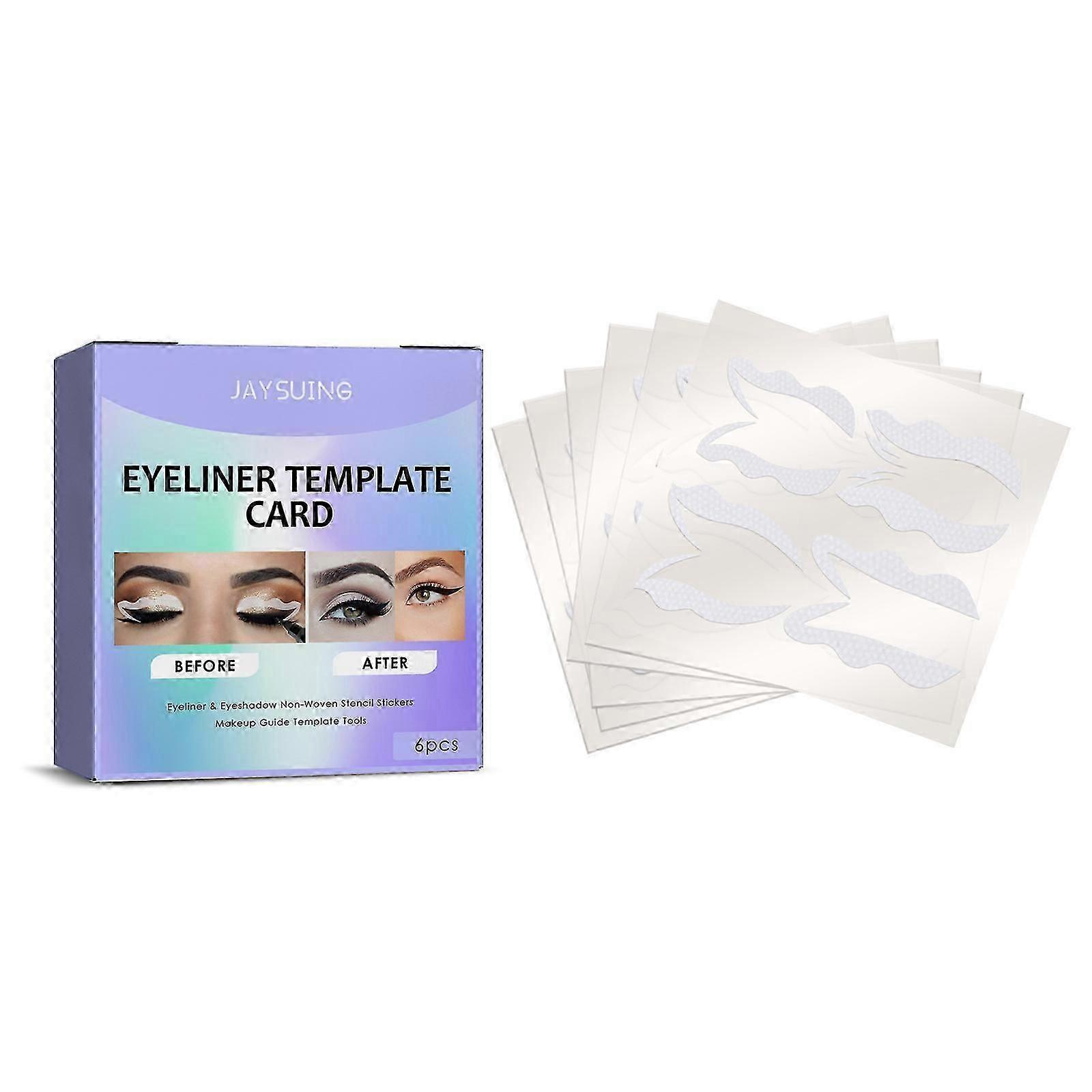 Jaysuing Eyeliner Auxiliary Template For Beginners, Beauty Tool For Lazy Novices, Quick Makeup Eye Makeup Tool