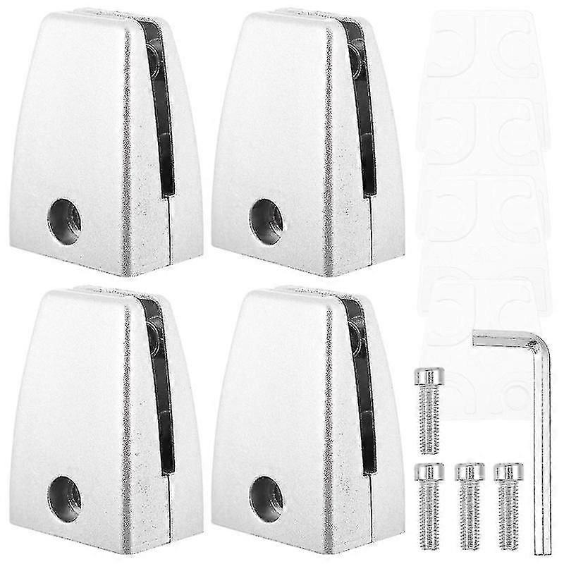 4pcs Desk Divider Clamps