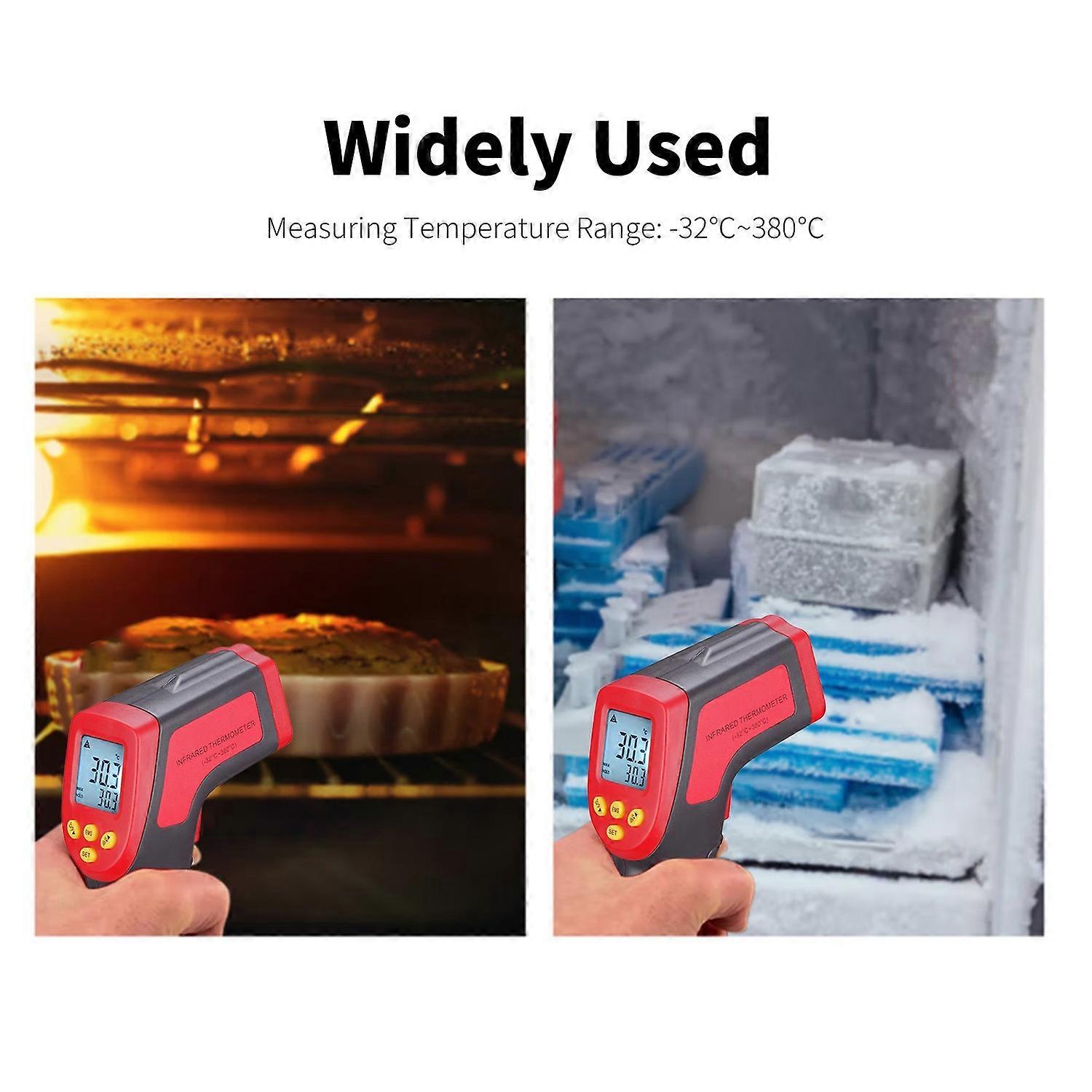Infrared Temperature Measuring Gun Digital Display Industrial Thermometer No Touch Gun Thermometer w