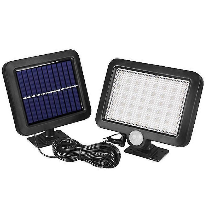 Upgraded Separated Solar 56 leds Induction Wall Lamp Separated Indoor And Outdoor Garage Light