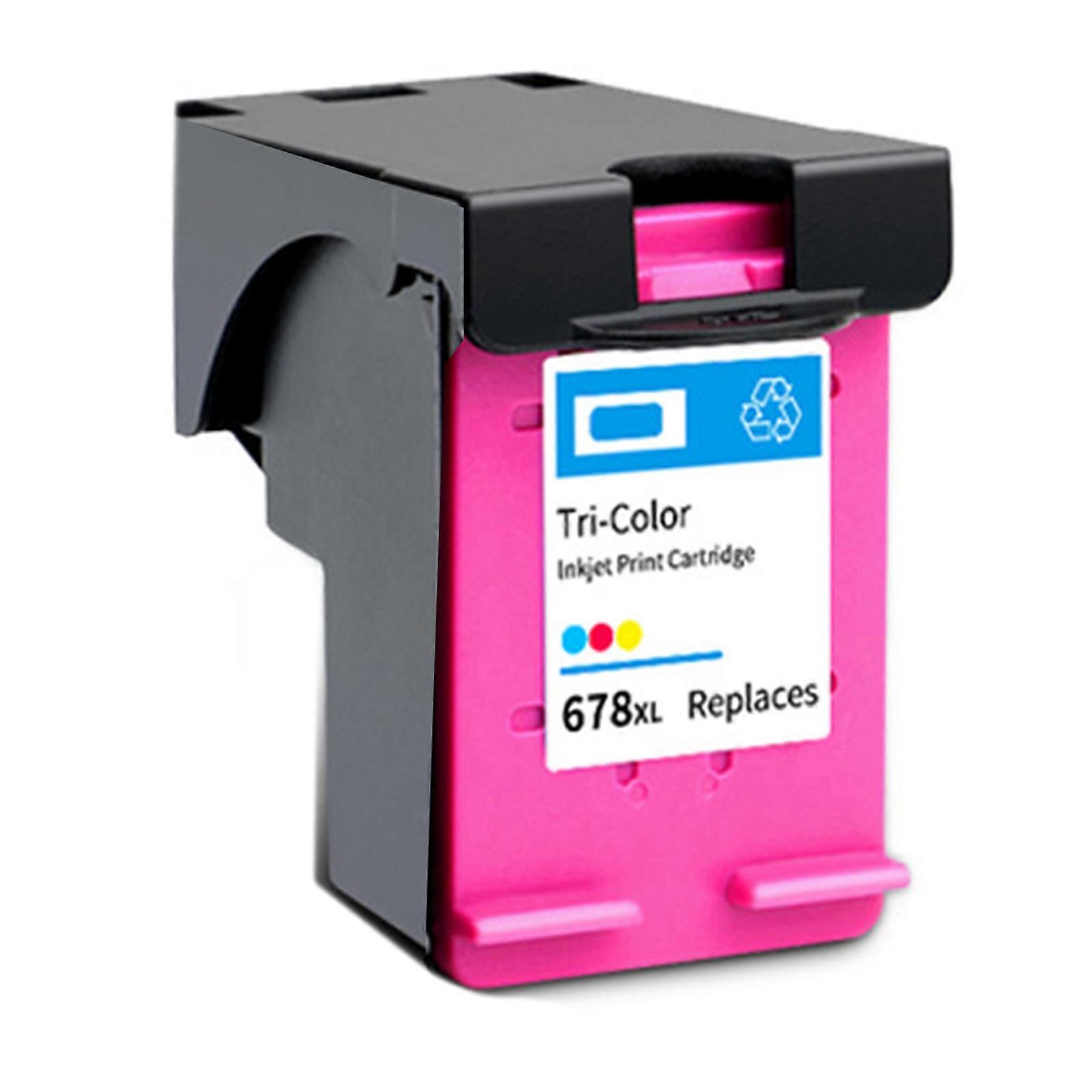 Vibrant and Clear Compatible Ink Cartridge for 678 Diskjet 2515/3515/1018 Printer Subliamtion Ink Crisp Texts Images color