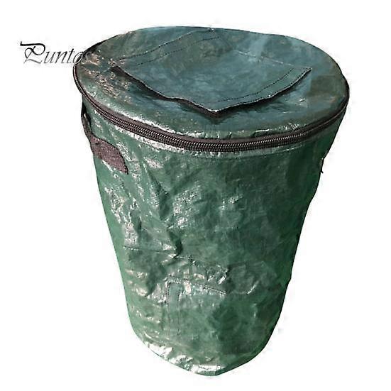 Garden Compost Bag Large Capacity Tear-Resistant Plastic Fertilizer Waste Sacks Speed Up Fermentation Easy Install Eco-Friendly Waterproof Yard