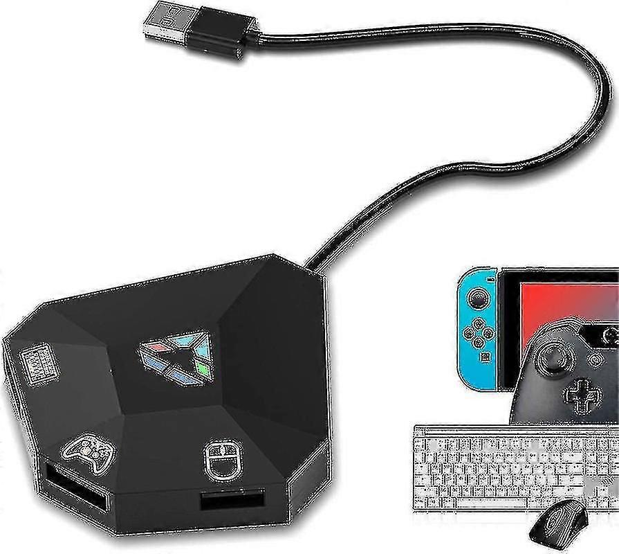 Keyboard and Mouse Adapter for Nintendo Switch/ Ps4/ Ps3/ Xbox One/ Xbox 360 Converter