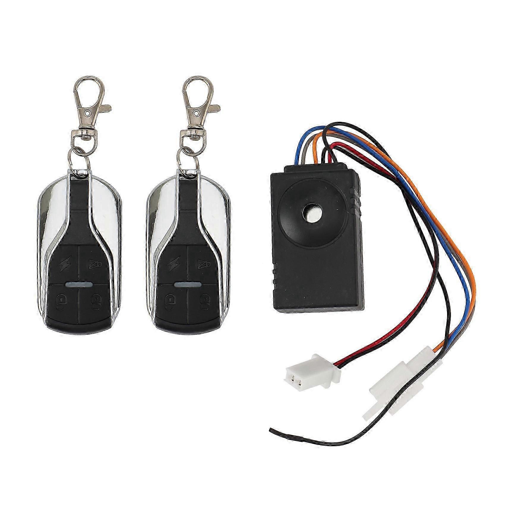 Ebike Alarm System 36V 48V 60V 72V with Two Switch for Electric Bicycle/Scooter Ebike/Brushless Controller DS