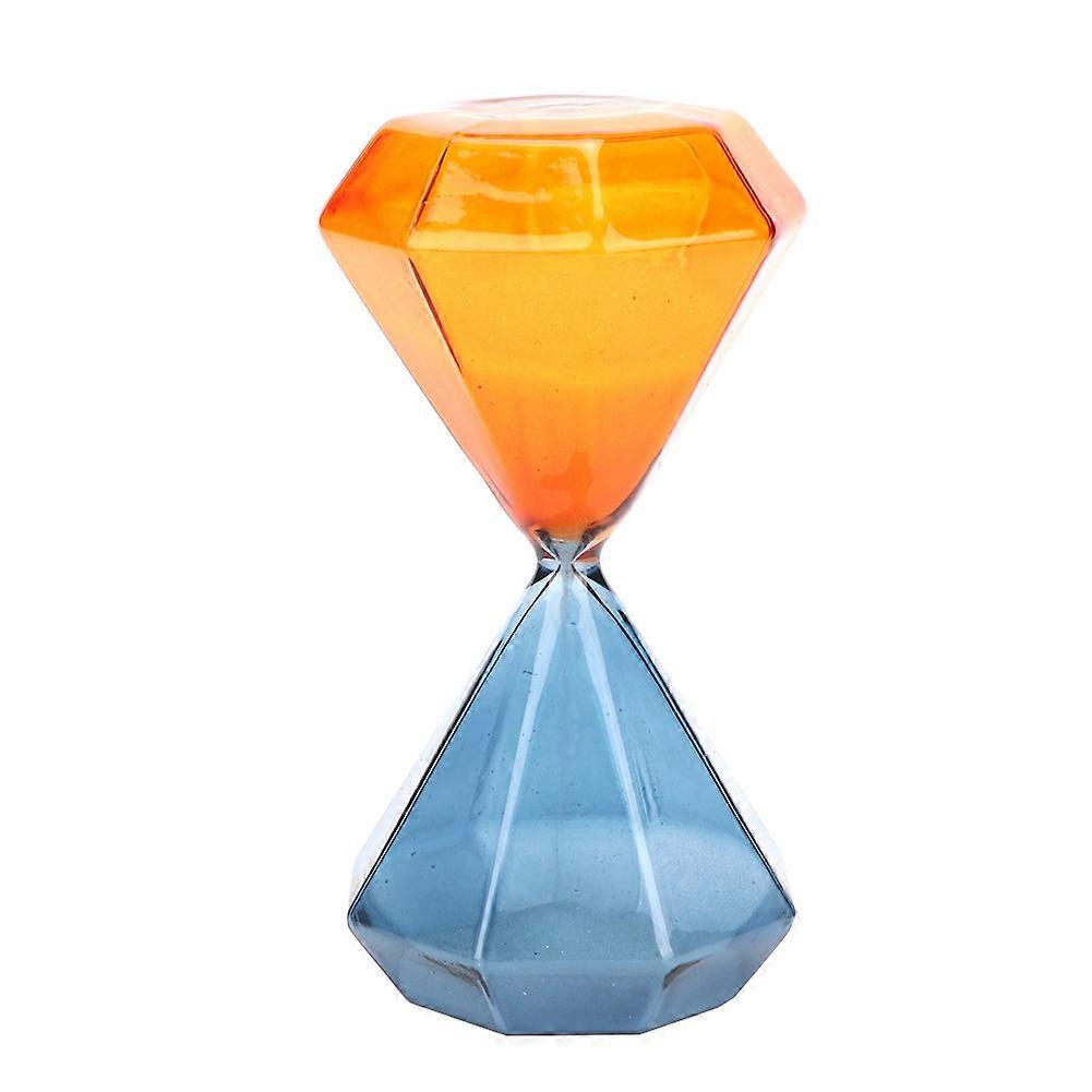 High-Quality Glass Hourglass For Productivity, Mindful Focus Timer With Diamond Shape Design And Durable Craftsmanship, Versatile Use In Kitchen,