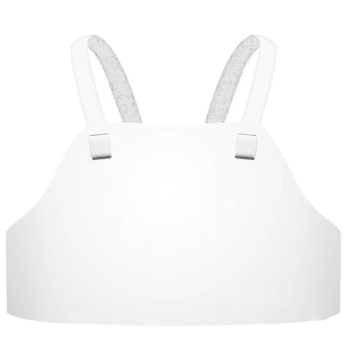 Fencing Chest Guard, Adjustable Elastic Band, Perfect for All Fencing Styles(Men'S Chest Protector) L