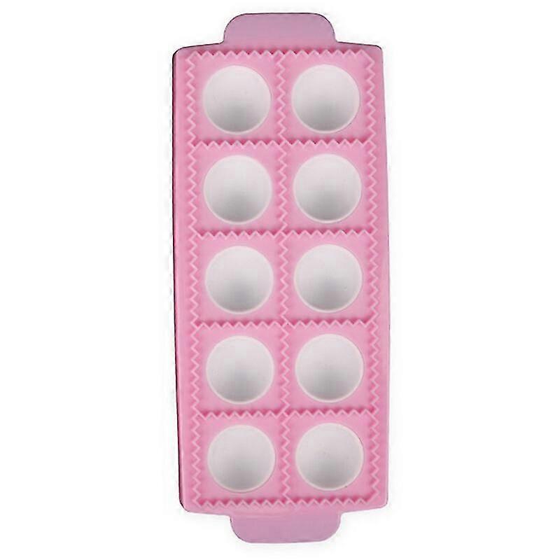 Ravioli Mold, Silicone Dumpling Making Kit, Empanada Press - Ravioli Meat Press Kitchen Baking Tool - Round