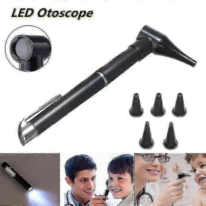 Portable Professional Ear Endoscope Ear Cleaner Medical Diagnostic Magnifying Pen Led Otoscope Ear Speculum