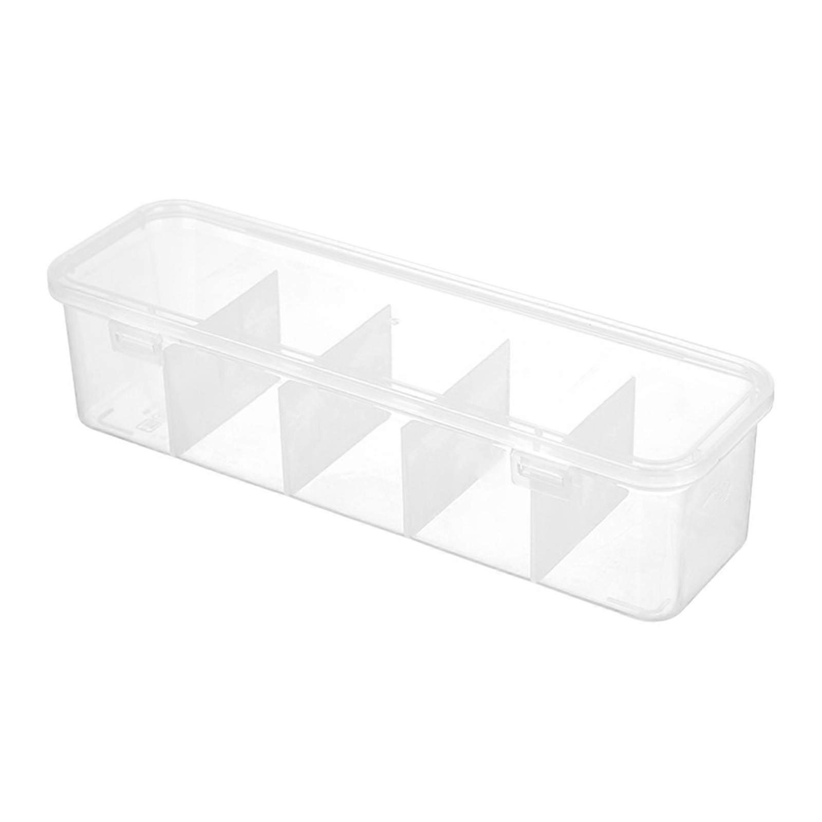 Socks Storage Boxes Transparent Desktop Organiser Box Lingeries Storage Bins