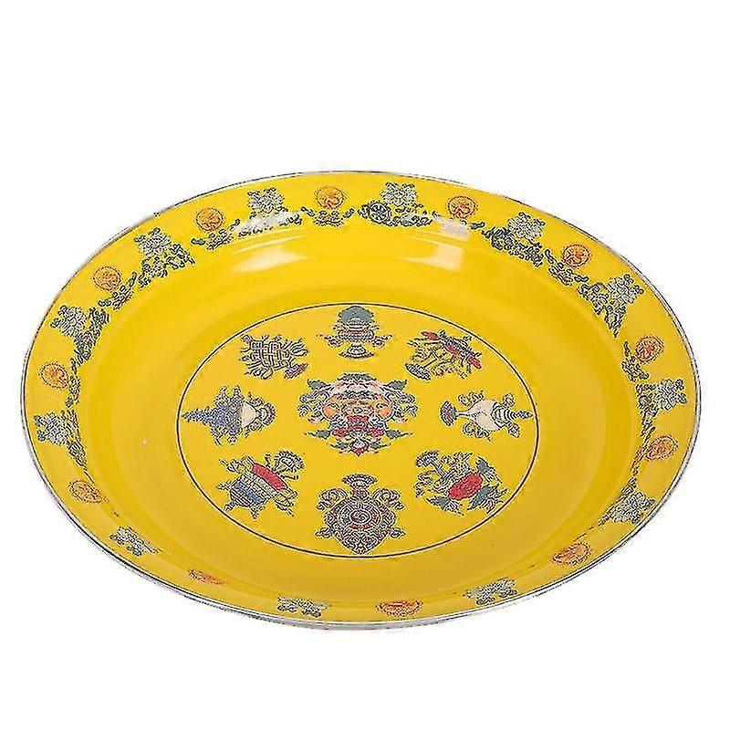 1pcs Enamelware Plate For Kitchen Home