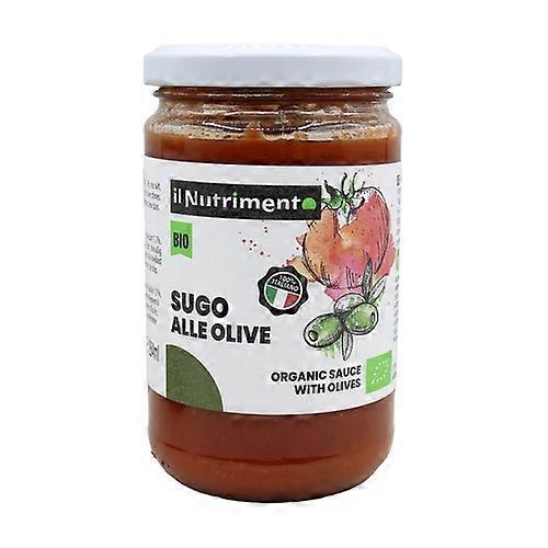 Organic tomato sauce with olives 280 g