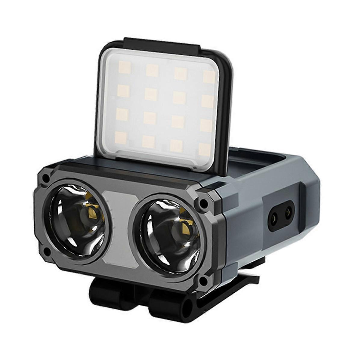 Headlamp Type-C Rechargeable Headlight Portable Rotating Lights