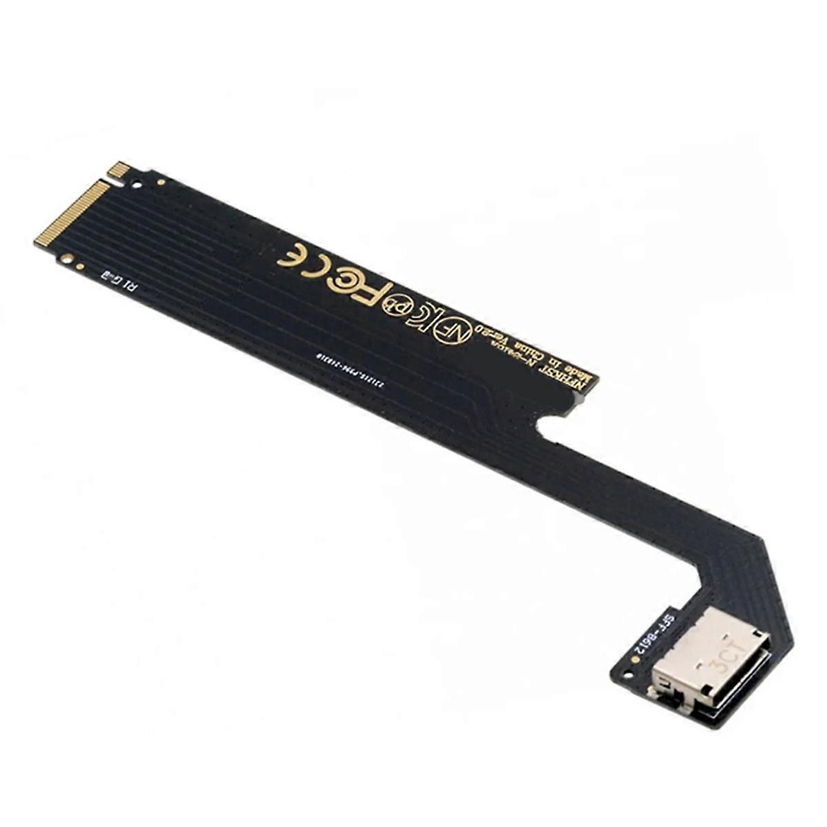 PCI-E 3.0 4.0 M.2 M-Key to Oculink SFF-8611 SFF-8612 Host Adapter