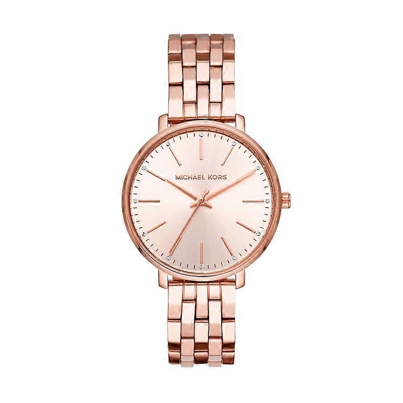 Michael Kors Mk3897 Women's Pyper Rose Gold-tone Watch