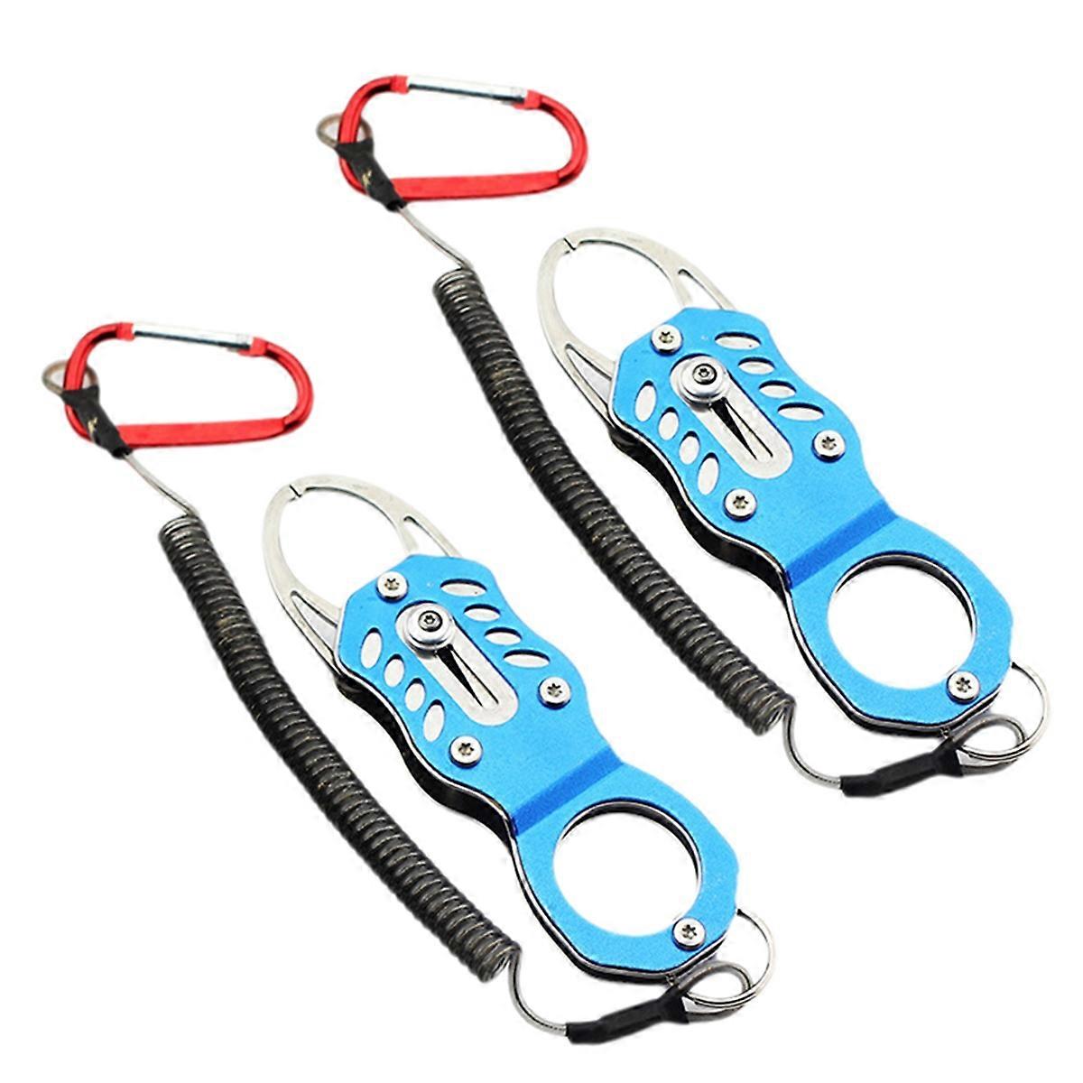 Fish Clamp Portable Lure Fish Control Fishing Tool Blue