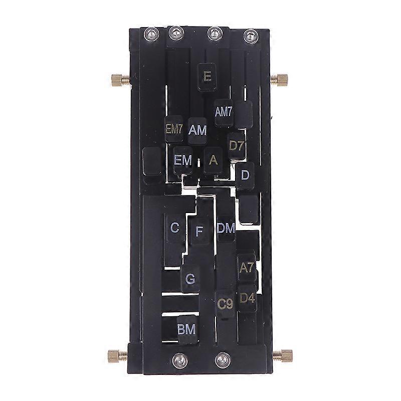 Guitar Chord Helper One-Touch Chords Presser Guitar Chord Trainer Practice Aid Trainer Assisted Learning System For Beginners