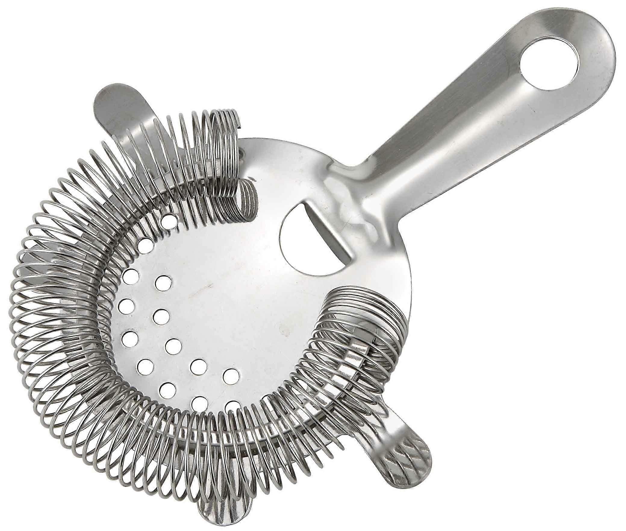 Stainless Steel Bar Strainer for Kitchen Use - 7 Inch Mixing Tool, Durable, Rust-Resistant, Easy to Clean