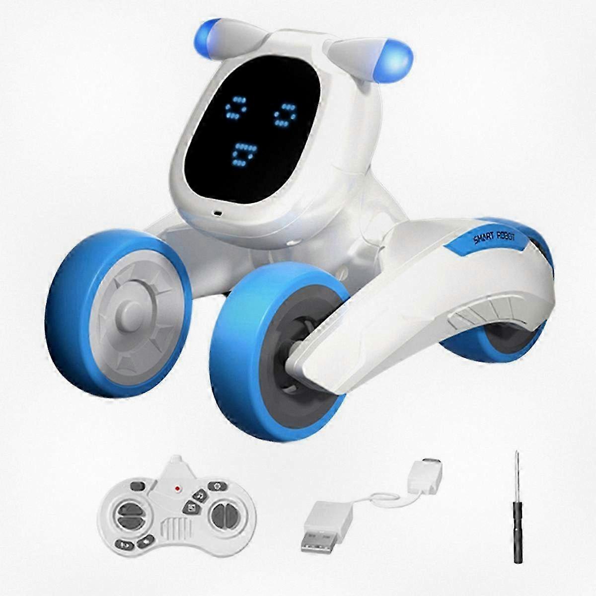 Interactive RC Robotic Puppy with Voice Control, Dancing Features & Smart Functions - Fun Educational Gift for Children