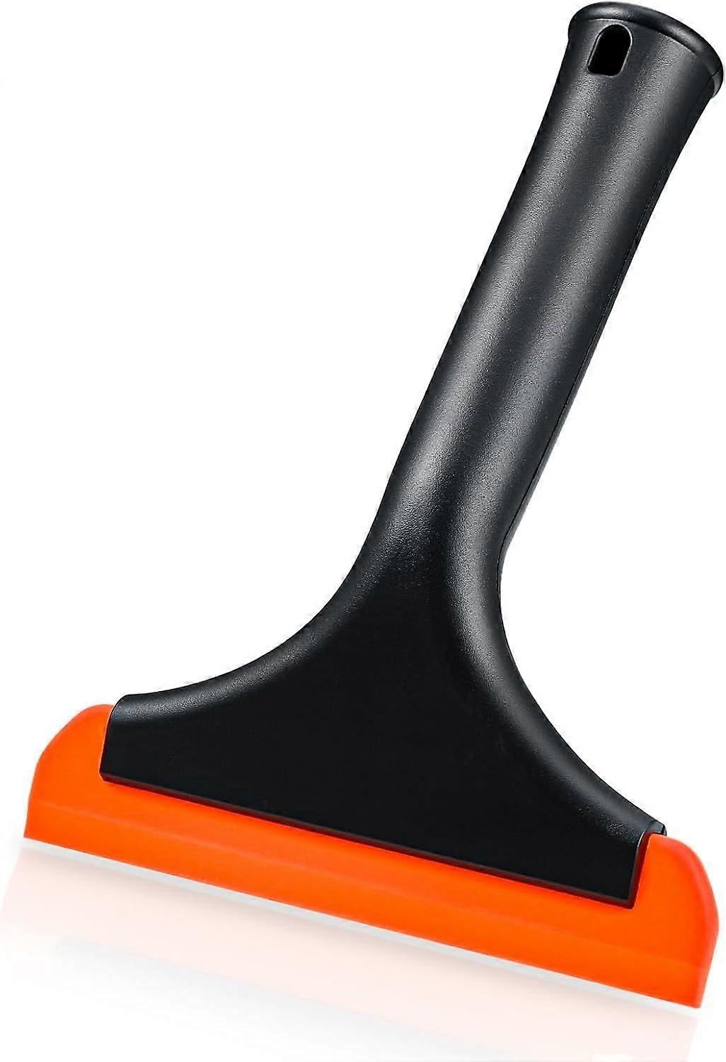 Shower Squeegee, Silicone Rubber Squeegee with 5.9'' Blade and 7.5'' Handle, Car Window Squeegee Small Squeegee