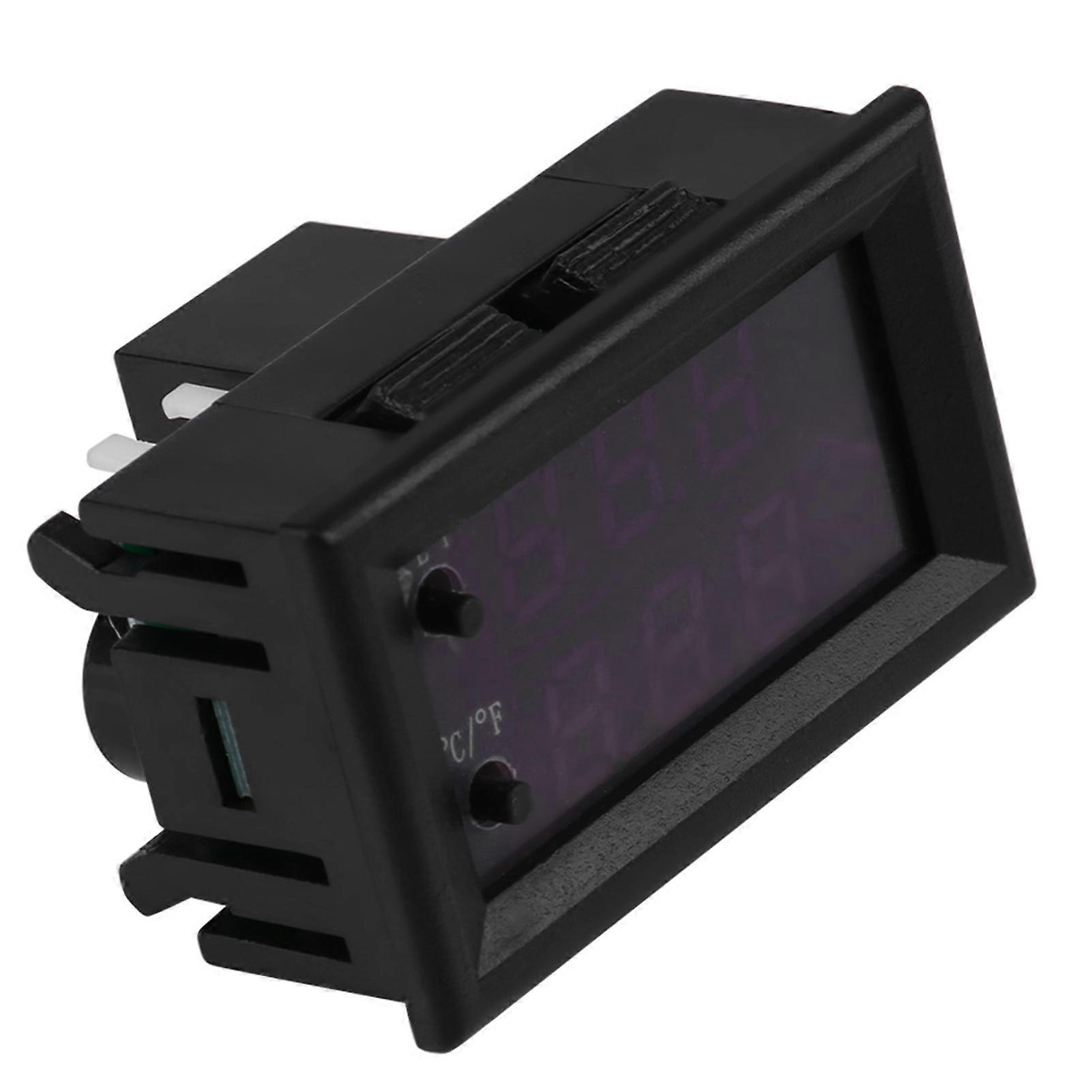 Digital Display Microcomputer Thermostat Temperature Controller Switch with Sensor (12V)