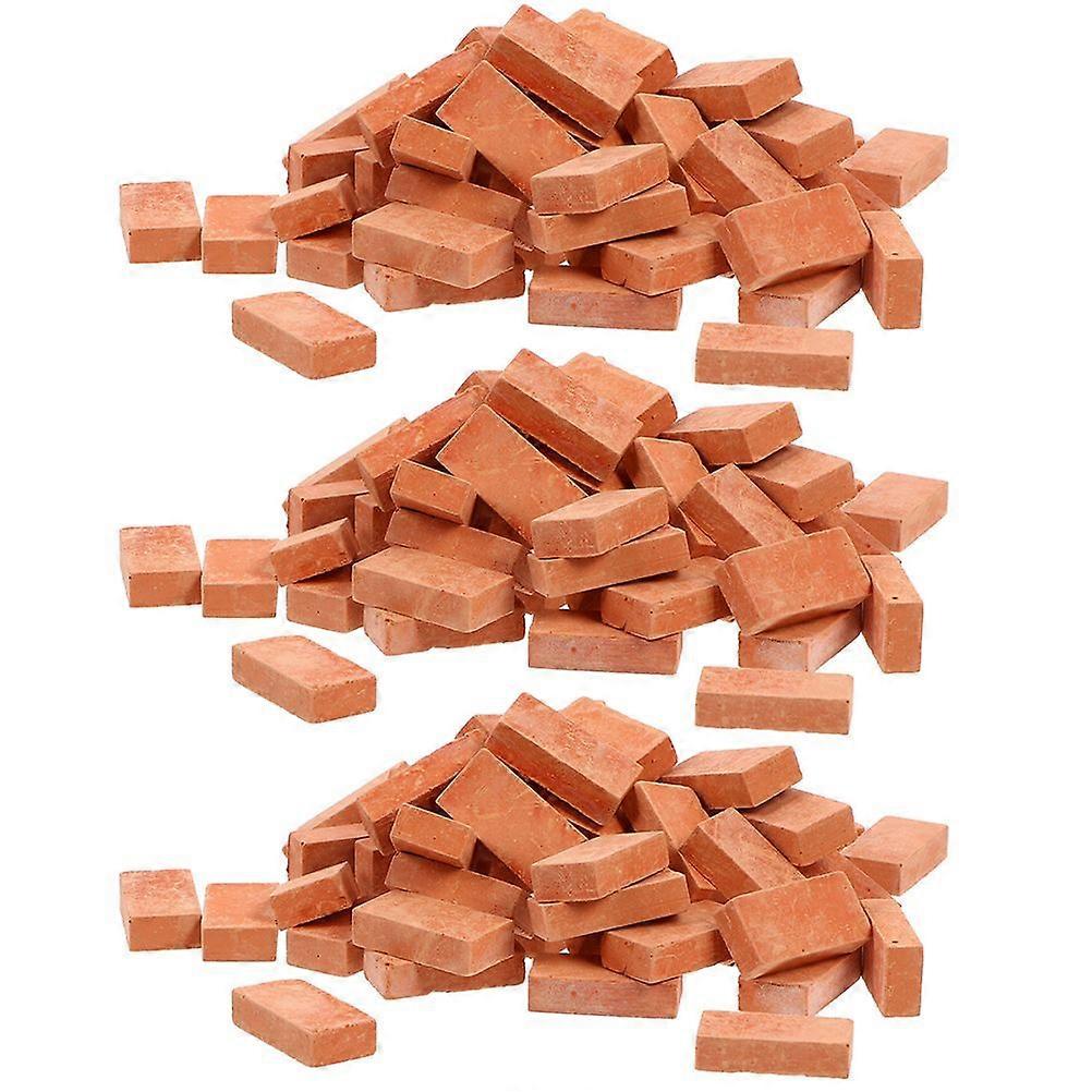 150Pcs Simulation Brick Model Decors Sand Table Decorations Miniature House 1:35