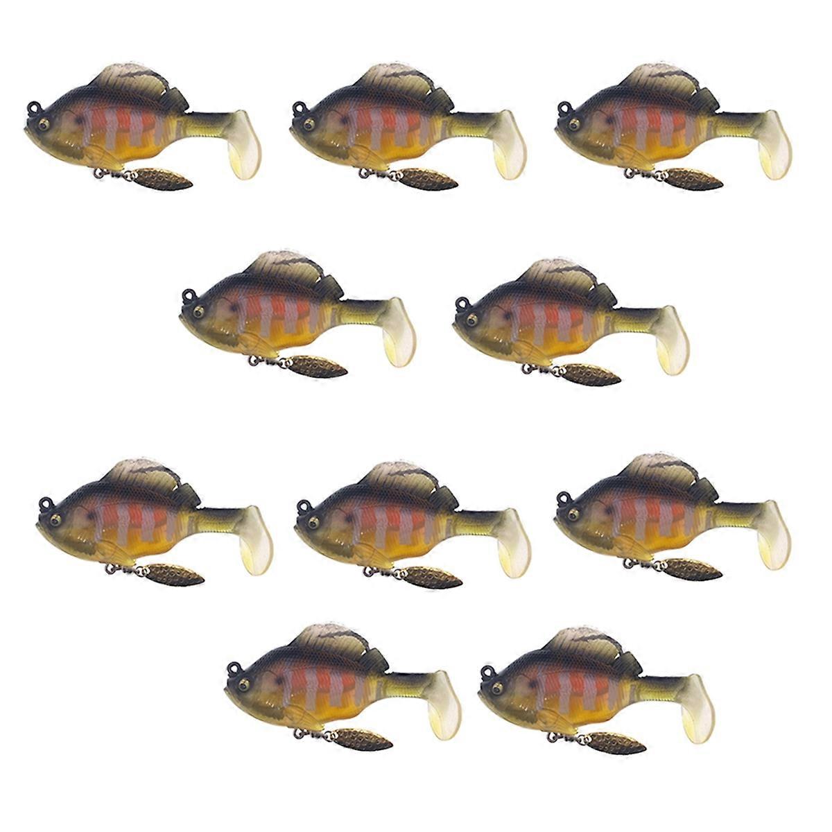 10PCS Top Water Fishing Lures for Bass Catfish Pike Perch