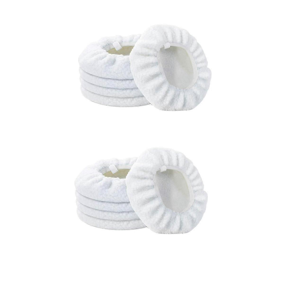 10 Pcs 10 polegadas Bonnet Polidor polonês almofada Polimento Buffling Car Buffer Waxer