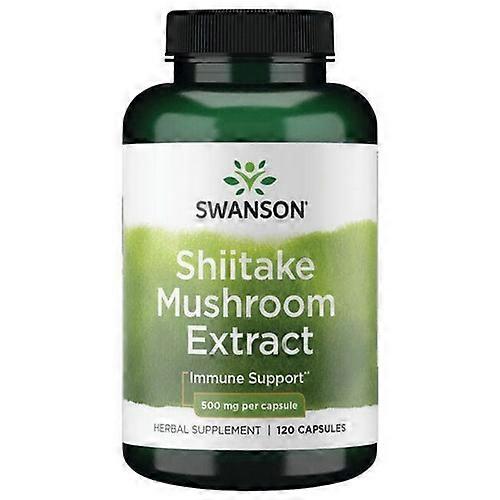 Swanson Vitamins Shiitake Mushroom Extract,500 Mg,120 Caps