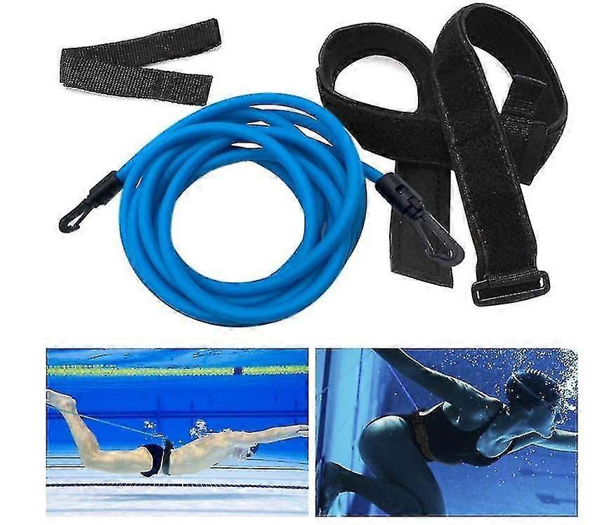 水泳トレーニングベルトスイムバンジーコードレジスタンスバンドスイムトレーニング機器