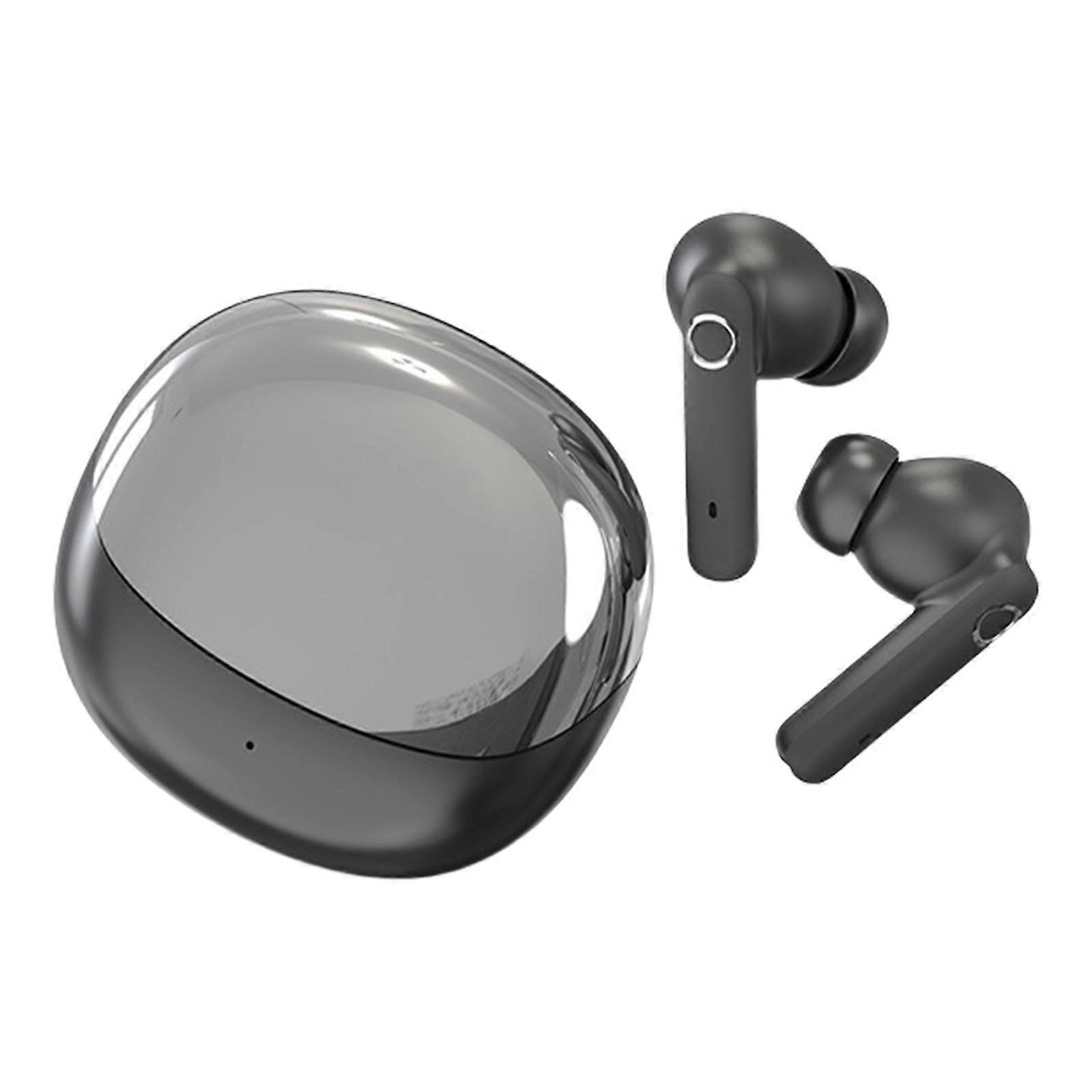Translation Earbuds With Real Time Artificial Intelligence Technology Bluetooth-compatible Translator Earbuds Device  Black