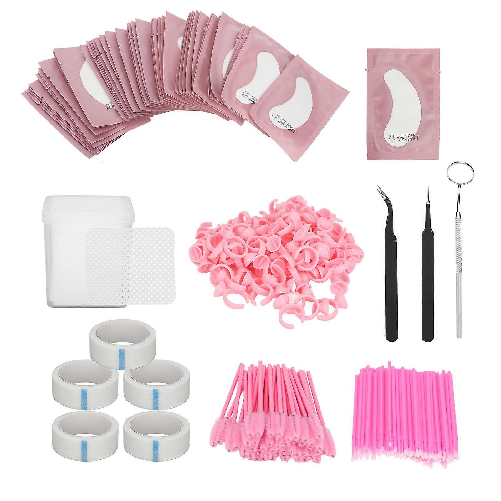 Extension Kit Lightweight Professional Complete Reusable Eyelash Grafting Tools for Beginners