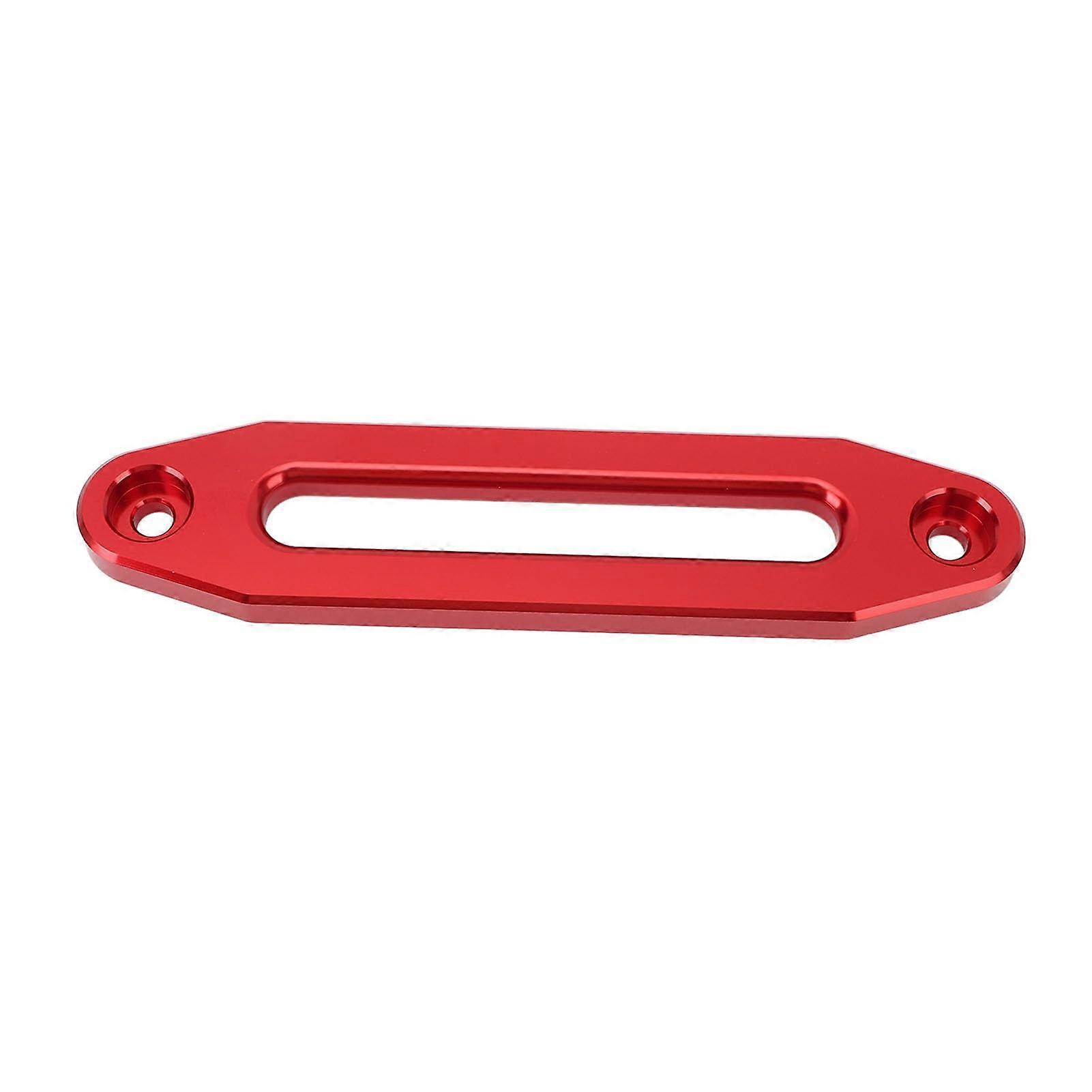 11.6 Inch Winch Cable Guide 12000 Pound Tow Winch Guides Suitable for Synthetic Winch Rope Cable Guide (Red)