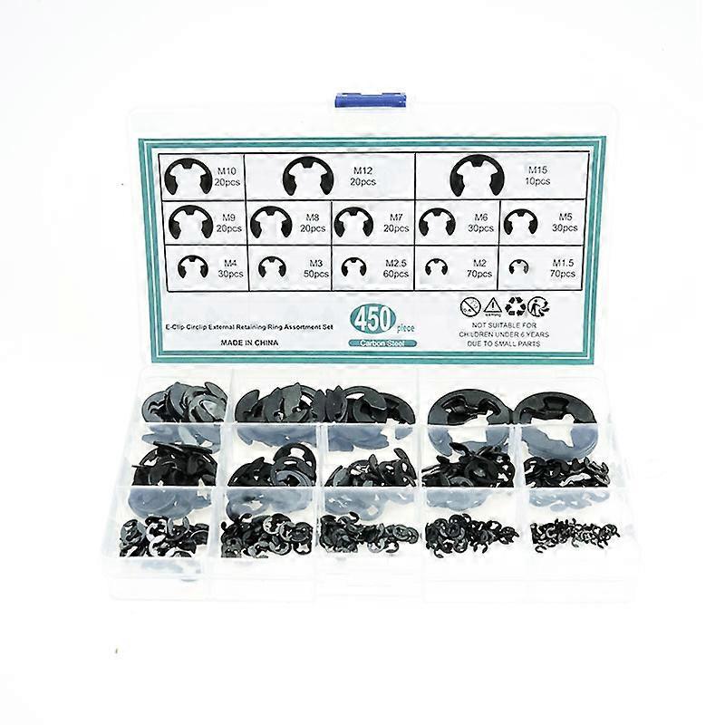 INF 450 st E-Clip Låsring Sortimentset 