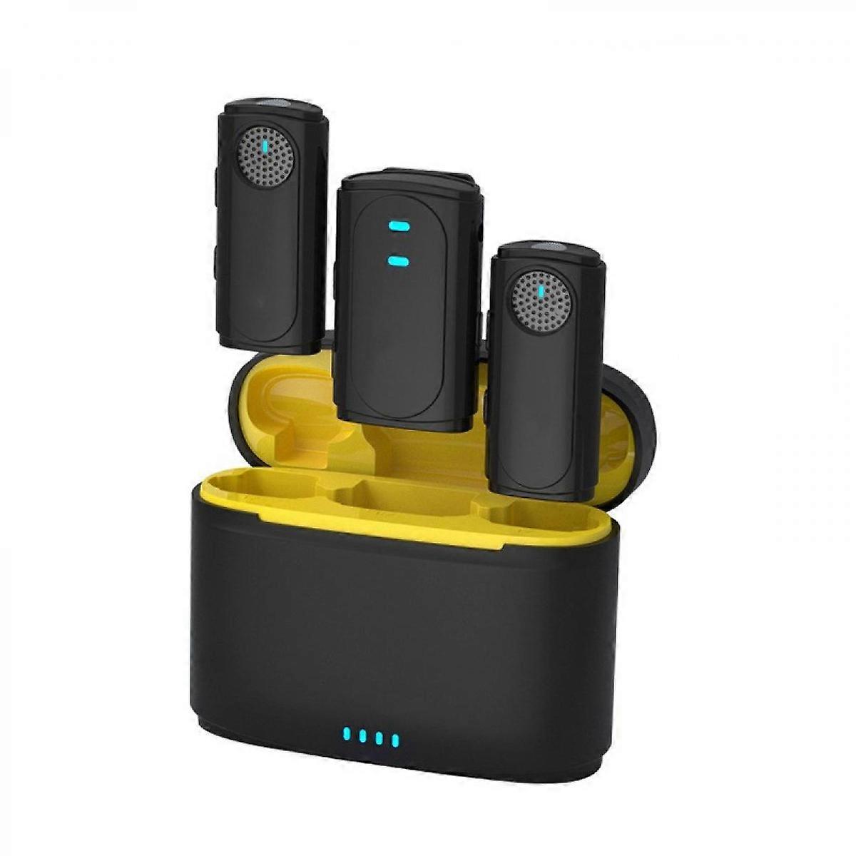 J20 One-two Wireless Lavalier Microphone Audio Video Recording ,Spec: Fully Adapted Interface