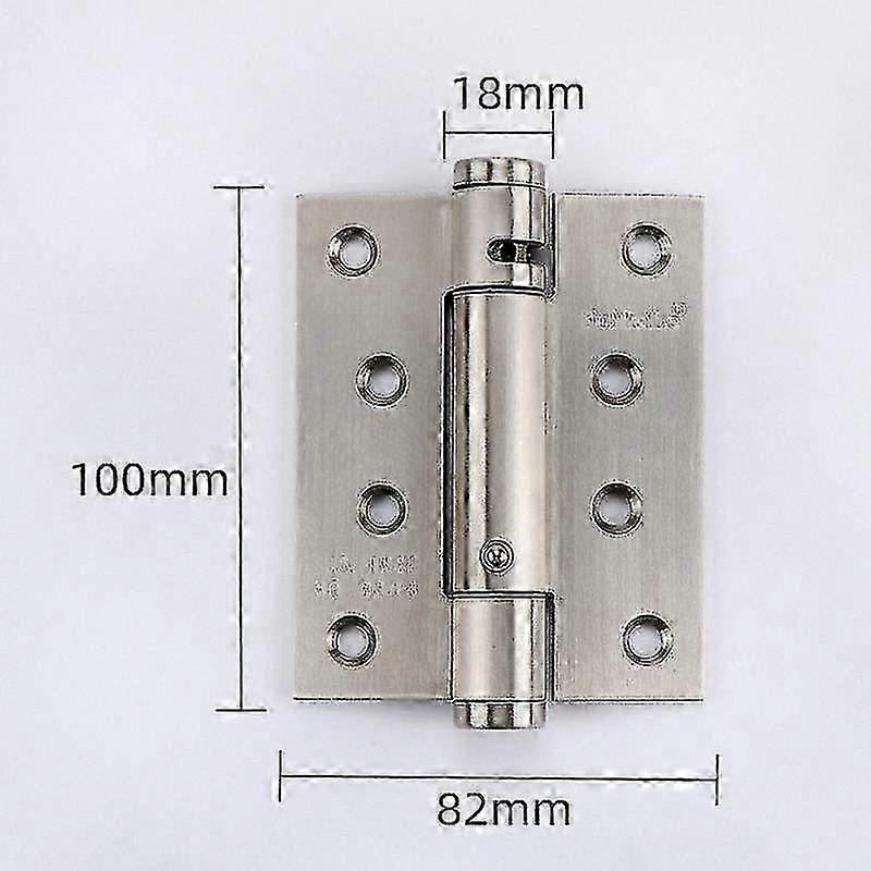 Self-closing Buffer Damping Spring Hinge for Automatic Doors, Hidden Hinge Ideal for Invisible Door Applications