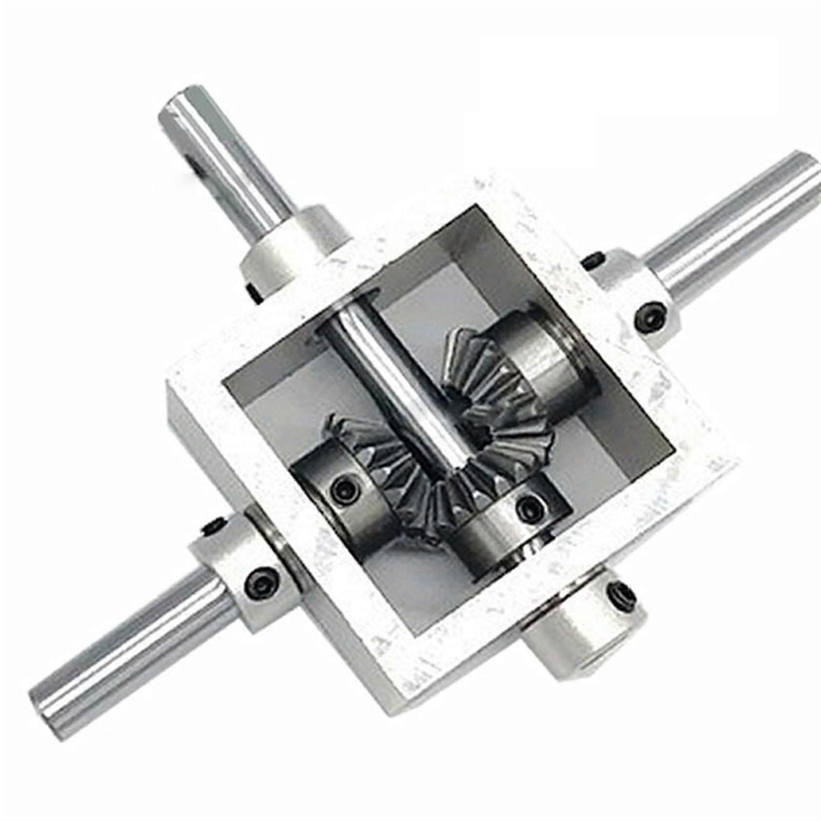 Miter Transmission 90° Bevel Gearbox 1M 20T Right Angle Drive Reversing Gearbox for Mechanical Applications